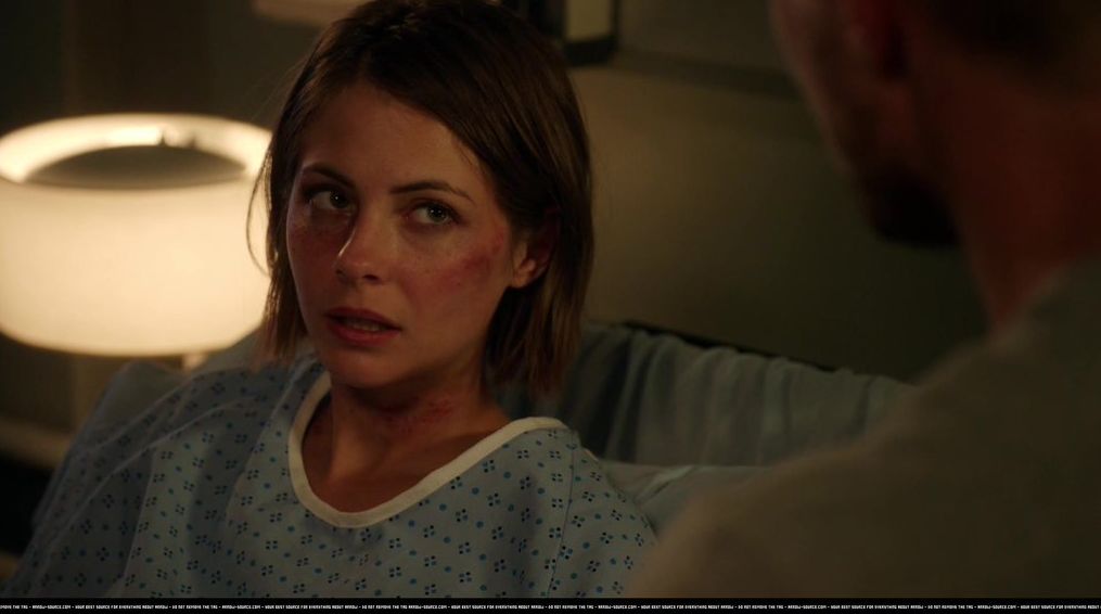 Thea Queen in the hospital, photo credit Arrow France