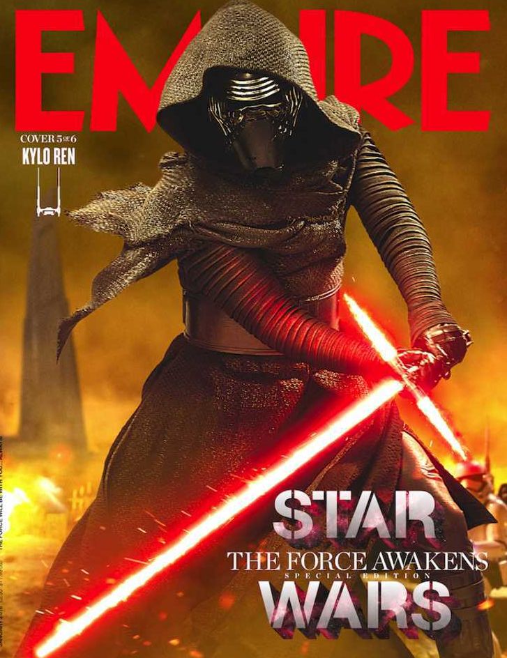 Kylo Ren Features on Empire Cover