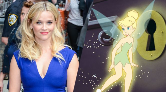 Reese Witherspoon will star as "Tinker Bell" in the upcoming