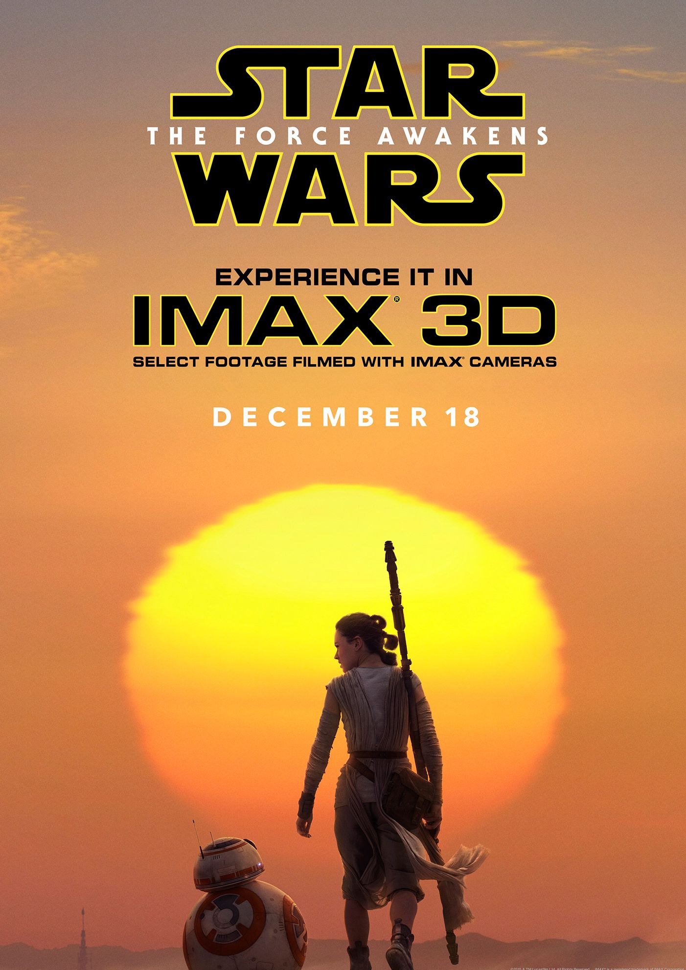 Official IMAX Poster for Star Wars: The Force Awakens