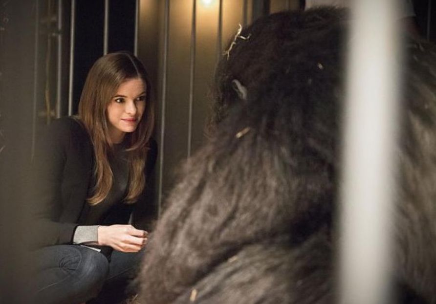 Dr. Caitlin Snow and Gorilla Grodd