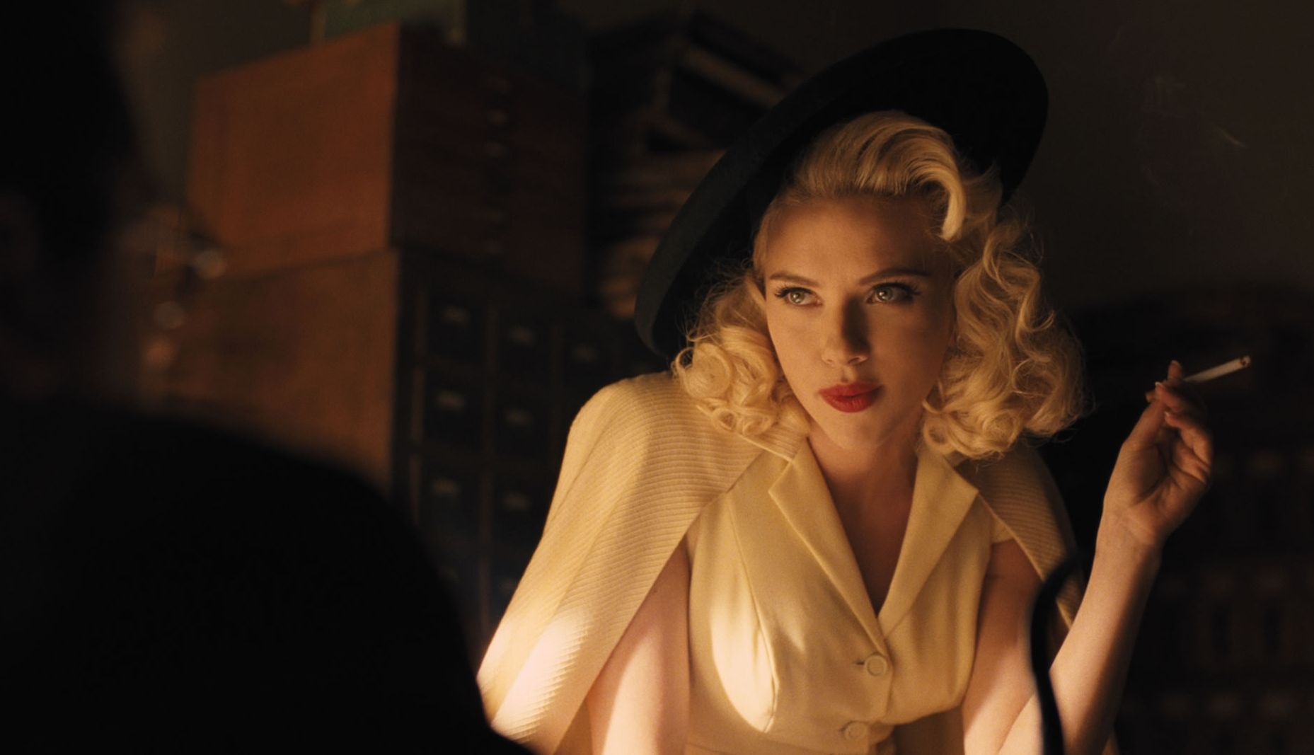 Scarlett Johansson teasing in Hail, Caesar!
