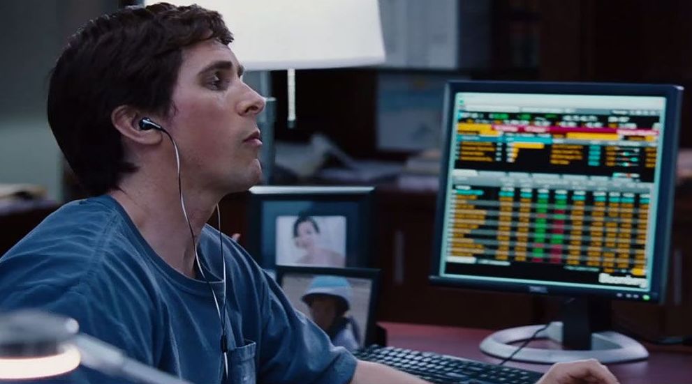 SAG, Golden Globes nominee Christian Bale in "The Big Short"