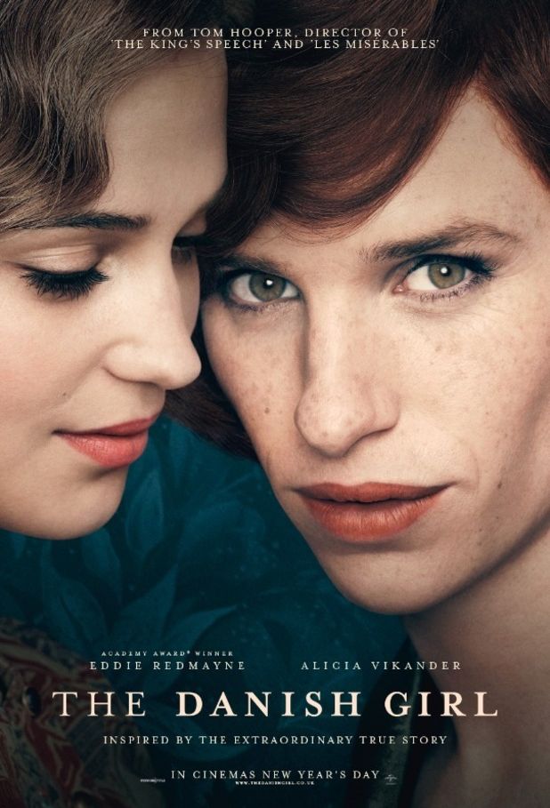 The Danish Girl clean blue-ish poster