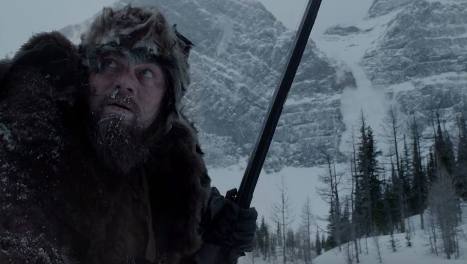 Leonardo DiCaprio in "The Revenant"