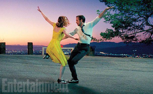 Emma Stone and Ryan Gosling in La La Land