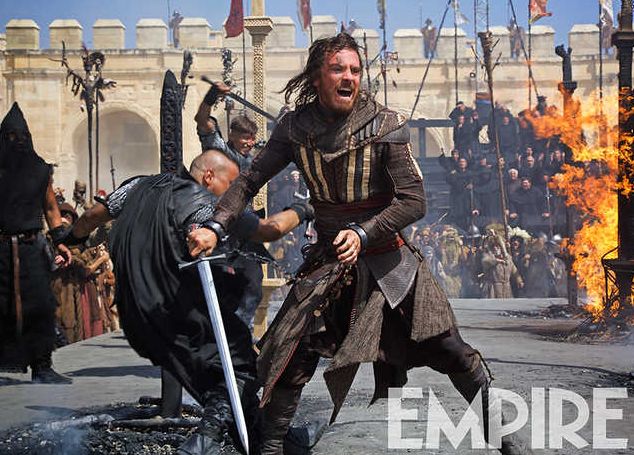 Michael Fassbender in action for Assassin's Creed brings bac