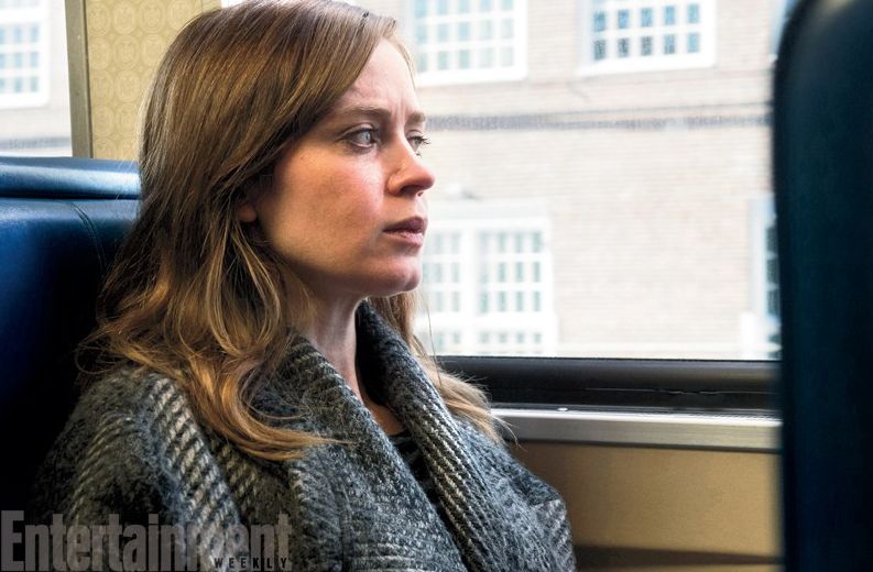 First image for 'The Girl on the Train' features Emily Blunt