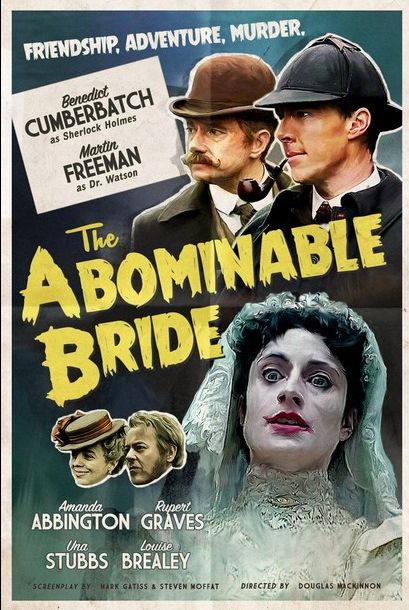 New retro poster for Sherlock: The Abominable Bride