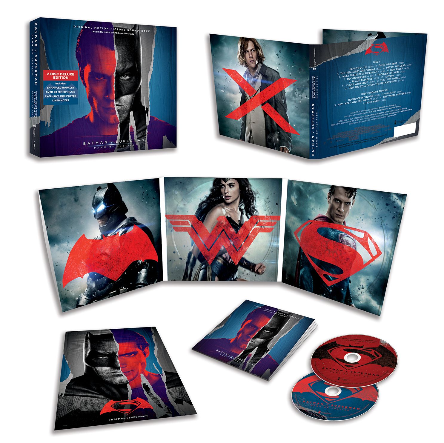 Batman v Superman Soundtrack Details Announced