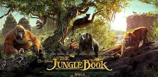 All Three Jungle Book Posters in One Composition.