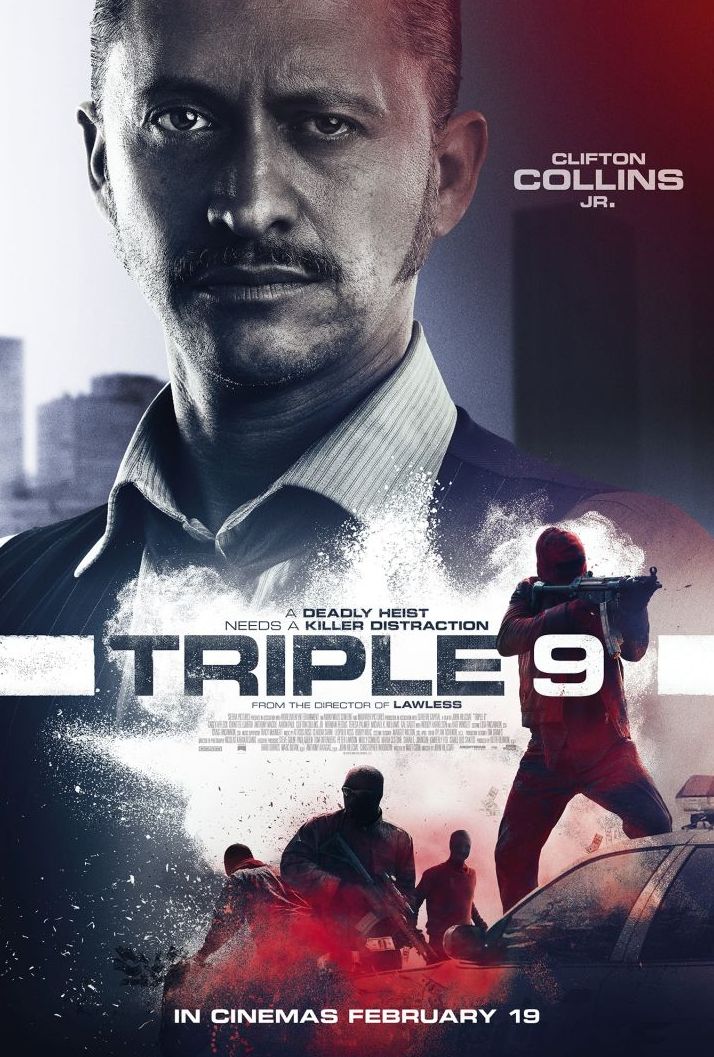 Clifton Collins Jr. in Character Poster for Triple 9