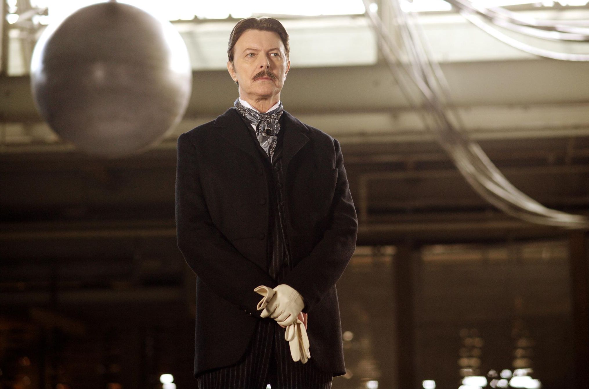 David Bowie as Nikolaj Tesla in The Prestige