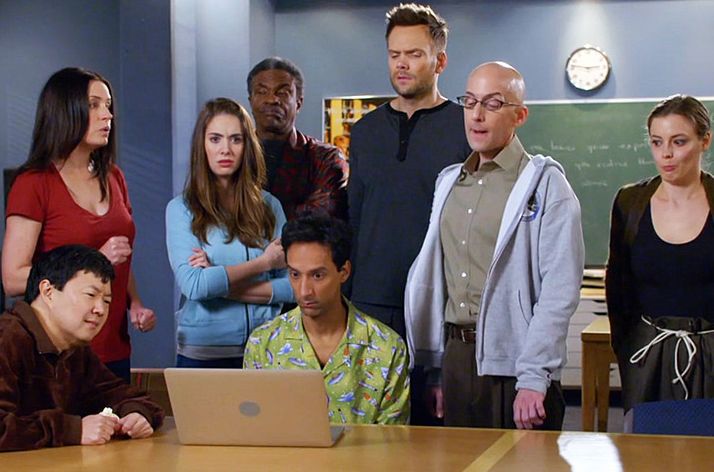 A still from Community - season 6