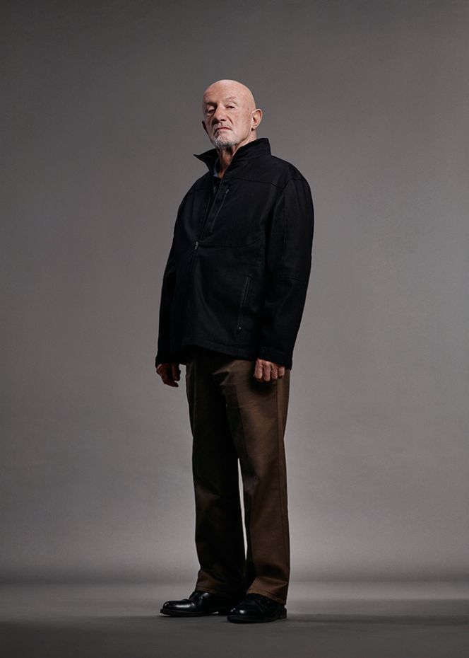 Jonathan Banks as Mike in Character Portrait for Better Call