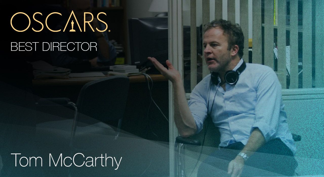 Best Director, Tom McCarthy for Spotlight