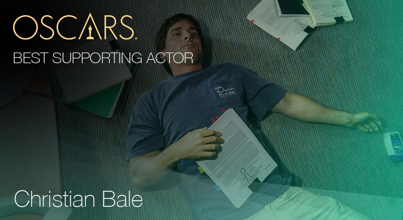 Best Supporting Actor, Christian Bale for The Big Short
