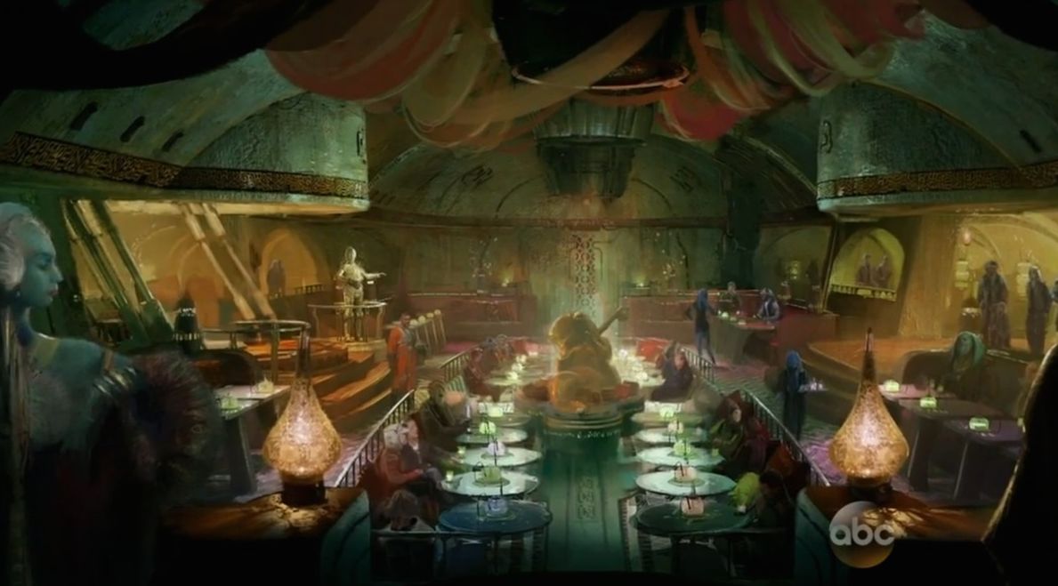 Restaurant in Star Wars Land