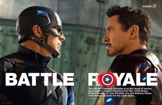 Captain America: Civil War - Empire magazine inside look