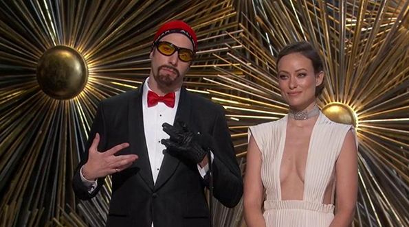 Ali G at the Oscars.