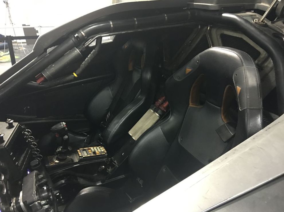 Batmobile Interior Close-Up