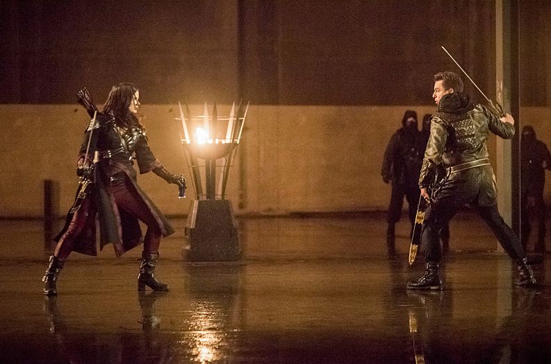 Nyssa Al-Ghul & Malcolm Merlyn