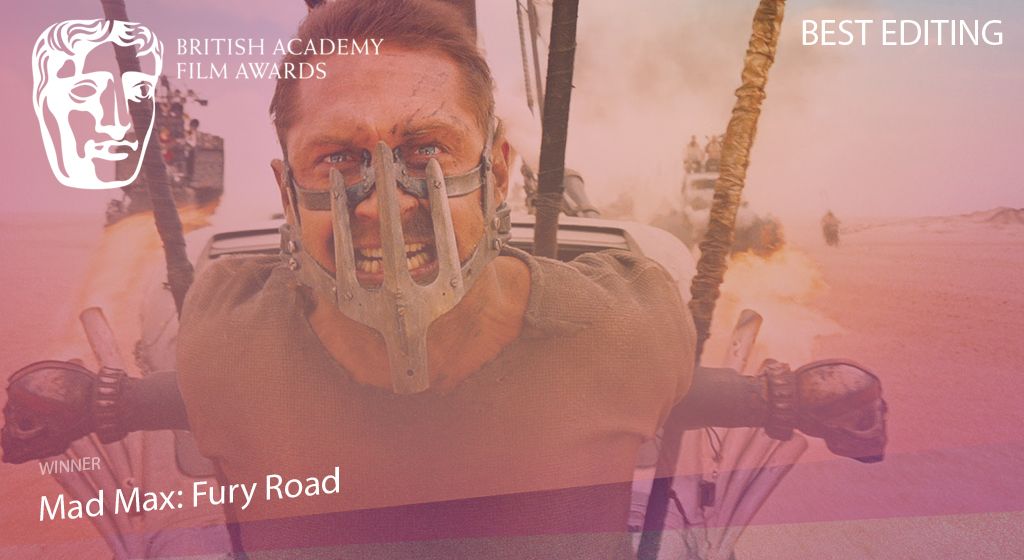 Best Editing is given to &#039;Mad Max: Fury Road&#039; its second of 