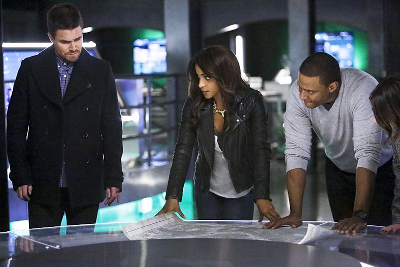 Oliver, Vixen, Diggle and Thea