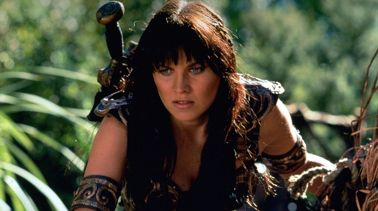 Lucy Lawless in Xena: Warrior Princess