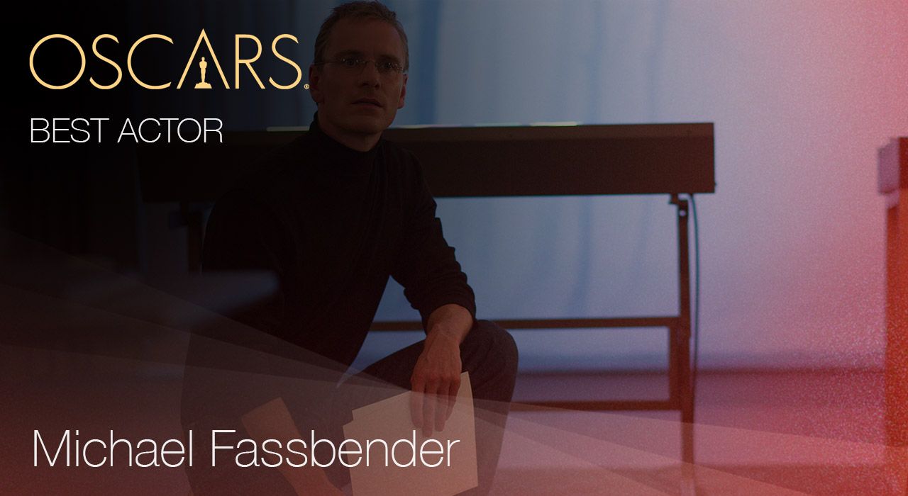 Best Actor, Michael Fassbender for Steve Jobs