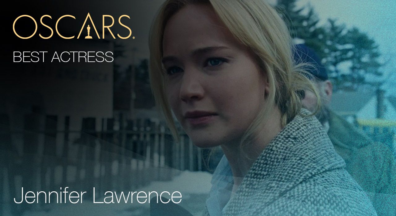 Best Actress, Jennifer Lawrence for Joy