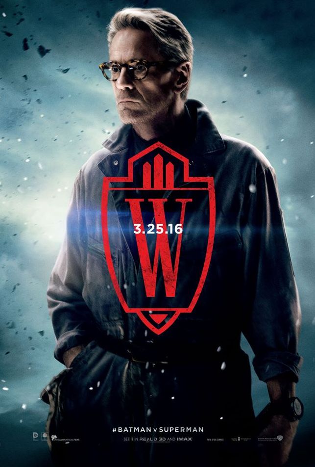 Jeremy Irons as Alfred in new character poster