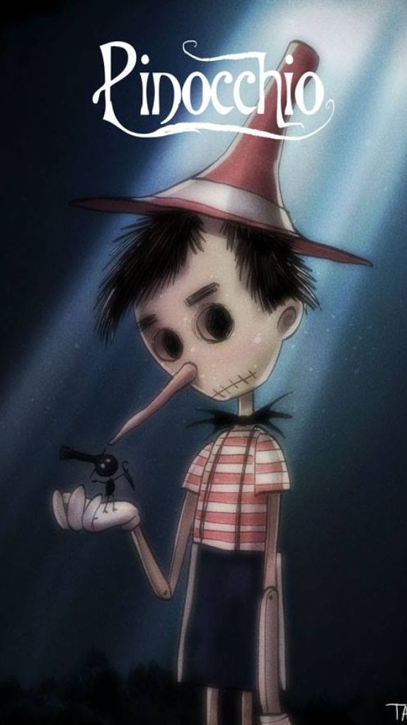 Artist Andrew Tarusov gives Disney Characters a Tim Burton F