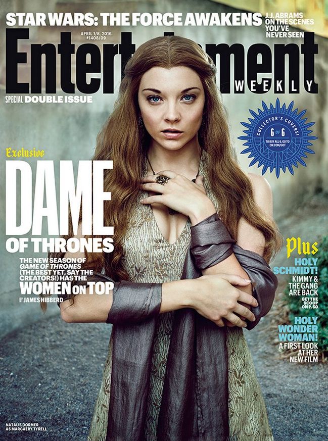 Natalie Dormer on EW Cover