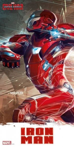 Captain AMerica: Civil War Poster - Iron Man