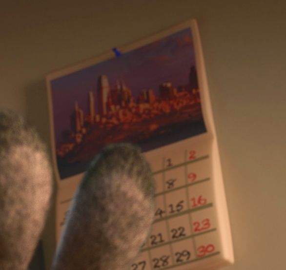 Easter Egg in Zootopia
