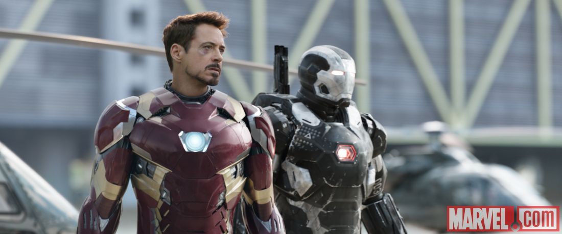 Captain America: Civil War photos - Ironman &amp; War Machine