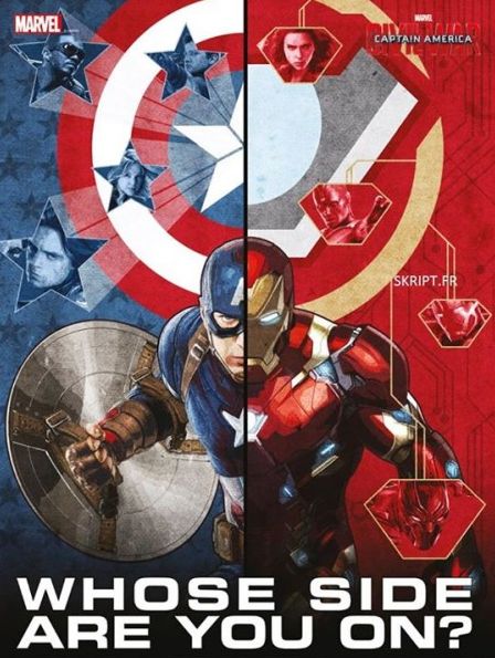 Captain America Promo Poster - Whose Side Are You On