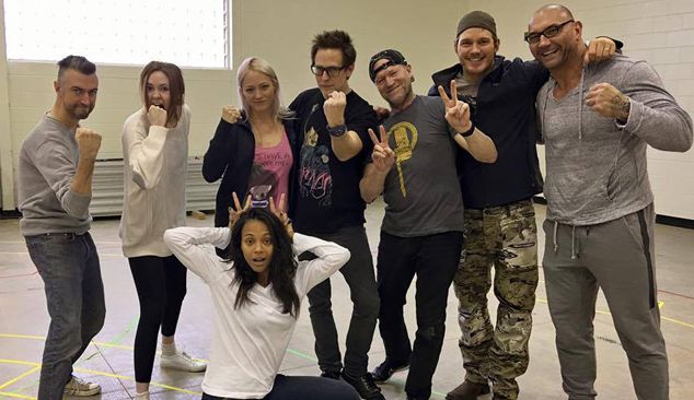 New Cast Photo Emerges for Guardians of the Galaxy Vol. 2