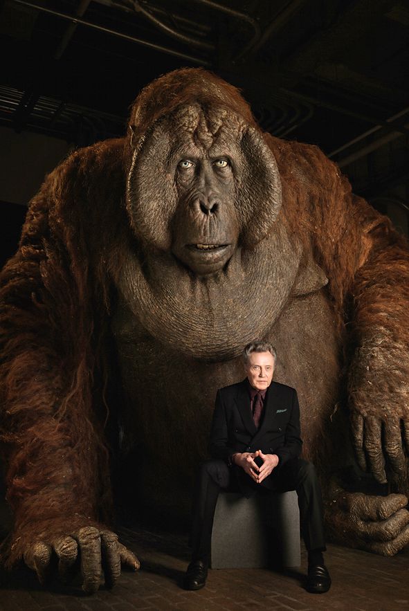 Christopher Walken as the voice of King Louie