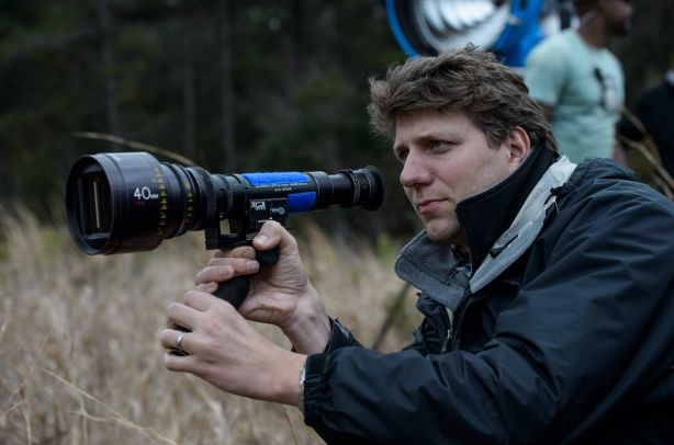 Jeff Nichols on the set of Midnight Special