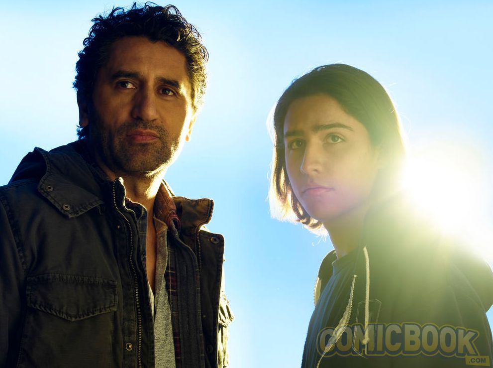 Character Portrait - Cliff Curtis and Lorenzo James Henrie a