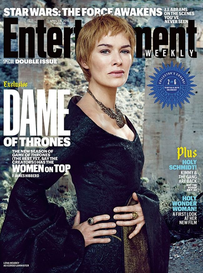 Lena Headey on EW Cover