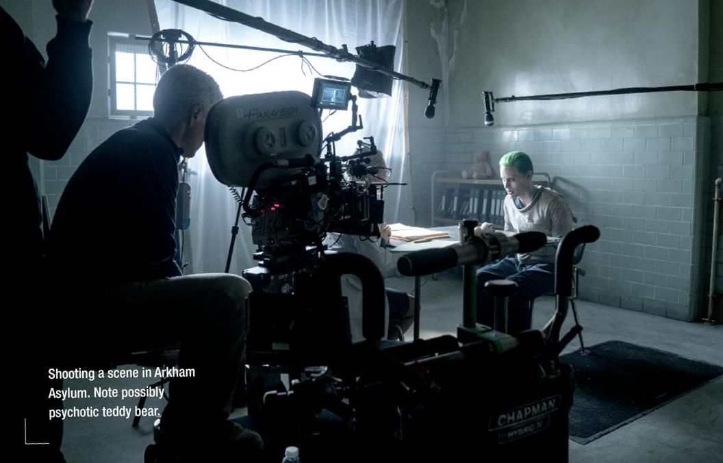 Behind the scenes in Arkham Asylum