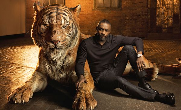 Idris Elba as the voice of Shere-Khan