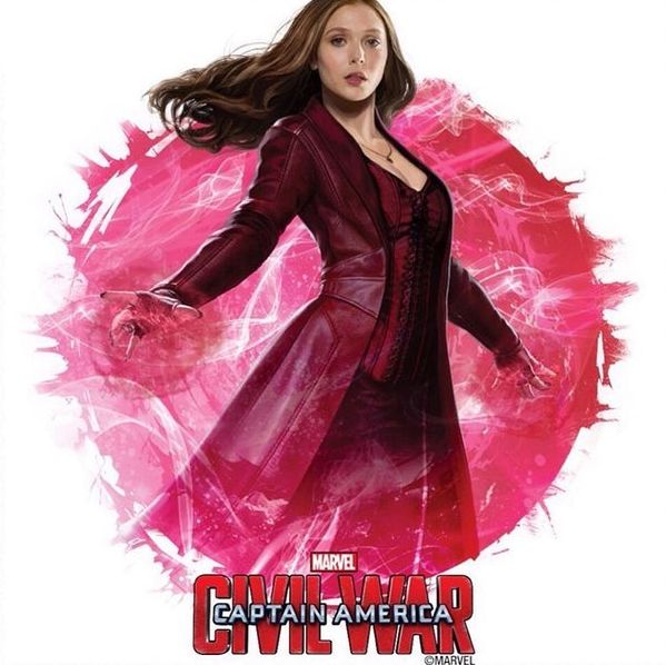 Captain America: Civil War Poster - Scarlet Witch