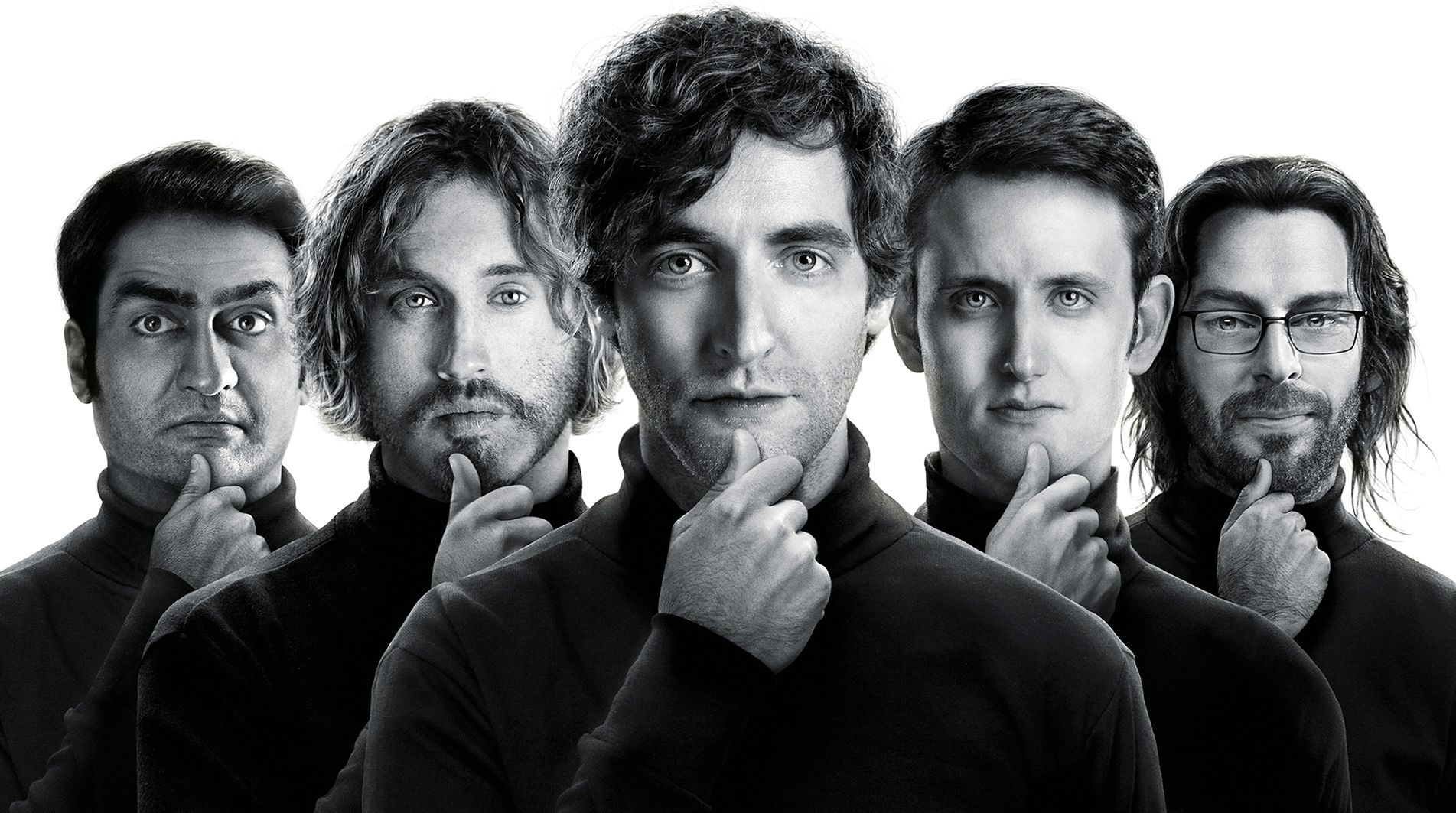 The cast of Silicon Valley