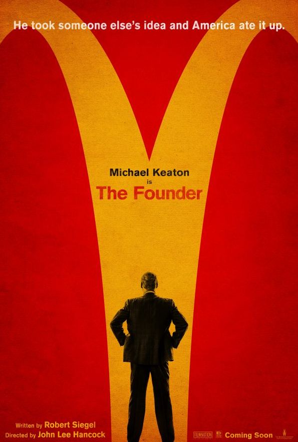 Poster for Michael Keaton&#039;s McDonald&#039;s Film &#039;The Founder&#039;