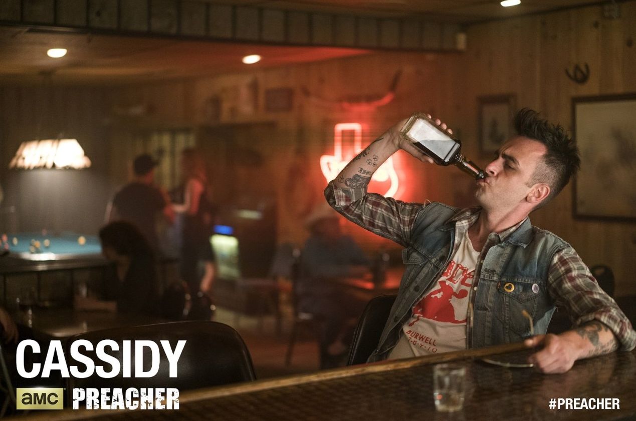 Joseph Gilgun as Alcoholic Vampire, Cassidy