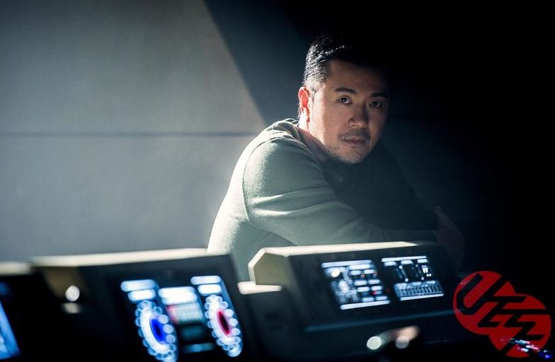 Justin Lin on set of Star Trek Beyond
